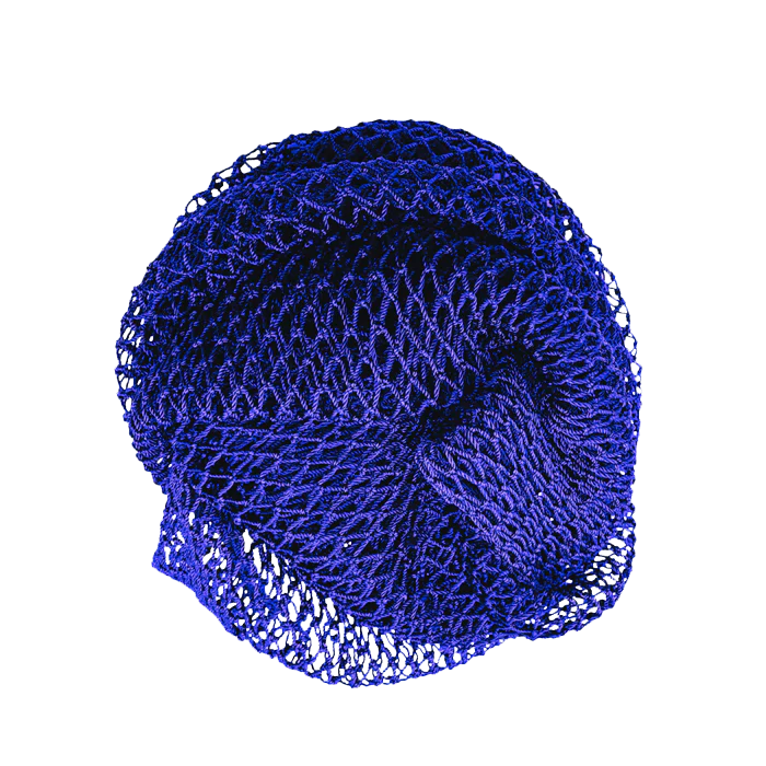 African Exfoliating Net Bath Smooth - African Net Sponge in vibrant purple color for effective body exfoliation.
