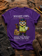 Night Owl Division Unisex T-Shirt
