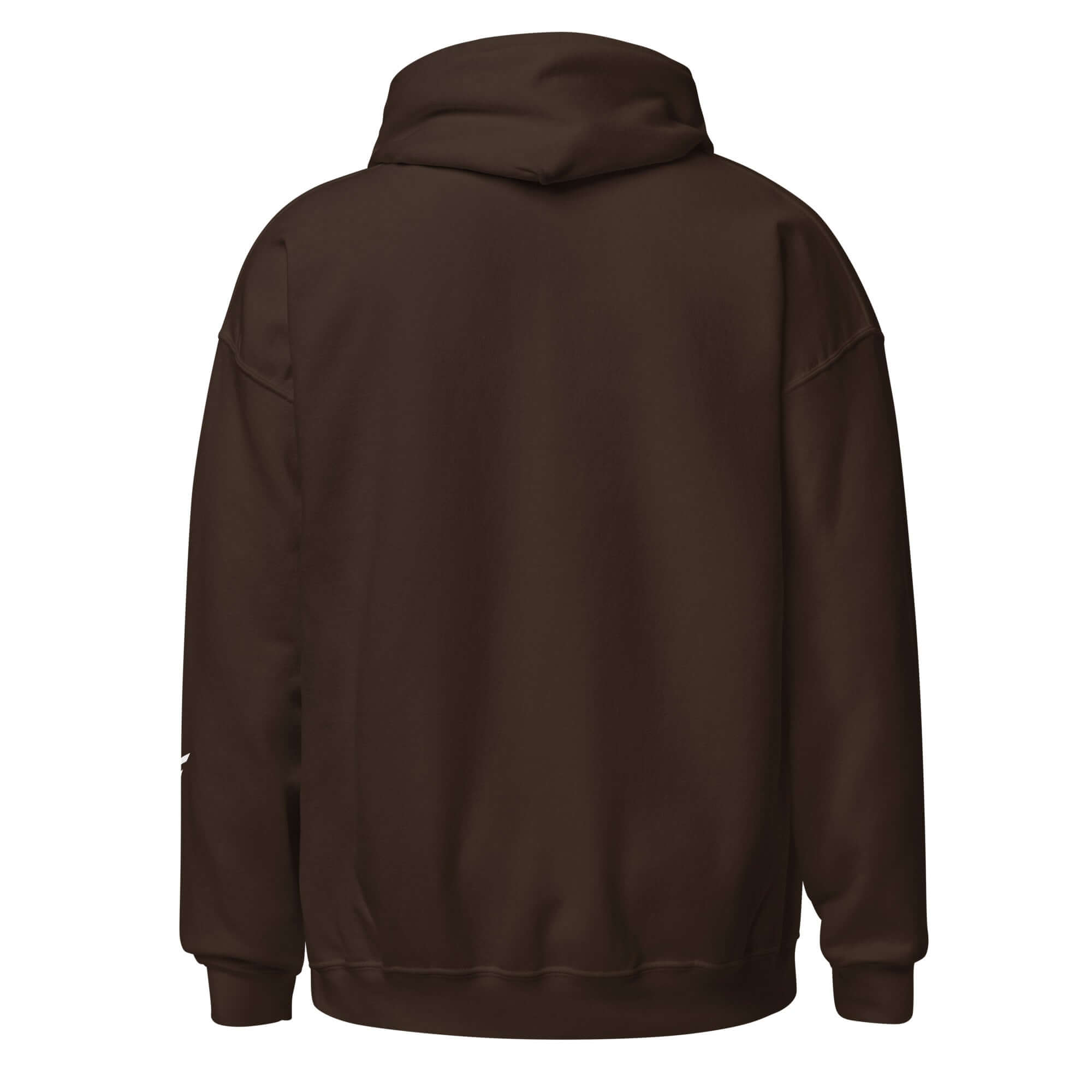 Men's Core Collection hoodie in classic brown, featuring a soft cotton blend and comfortable design for all-day wear.